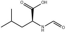 N-甲酰基-L-亮氨酸,6113-61-7,结构式