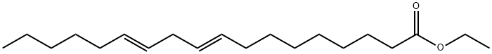 9反,12反十八碳二烯酸乙酯,6114-21-2,结构式