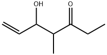 5-Hydroxy-4-methyl-6-hepten-3-one Struktur