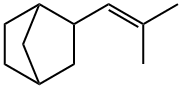 2-(2-メチル-1-プロペニル)ビシクロ[2.2.1]ヘプタン 化学構造式