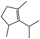 1,3-Dimethyl-2-(1-methylethyl)cyclopentene Struktur