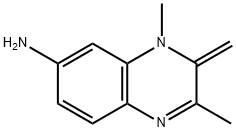 6-Quinoxalinamine,3,4-dihydro-2,4-dimethyl-3-methylene-(9CI) Structure