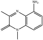 5-Quinoxalinamine,1,2-dihydro-1,3-dimethyl-2-methylene-(9CI),61149-76-6,结构式