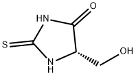 4-Imidazolidinone, 5-(hydroxymethyl)-2-thioxo-, (S)- (9CI) 结构式