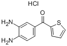 (3,4-diaminophenyl) 2-thienylketone hydrochloride 结构式