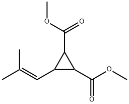 3-(2-Methyl-1-propenyl)-1,2-cyclopropanedicarboxylic acid dimethyl ester|