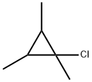 1-クロロ-1,2,3-トリメチルシクロプロパン 化学構造式
