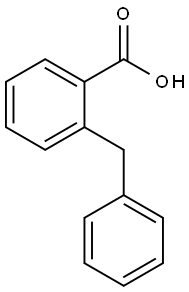 2-BENZYLBENZOIC ACID Structure