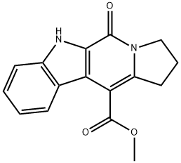 METHYL 5-OXO-2,3,5,6-TETRAHYDRO-1H-INDOLIZINO[6,7-B]INDOLE-11-CARBOXYLATE|