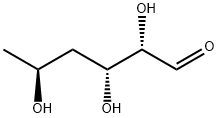 4-デオキシ-L-フコース 化学構造式