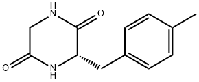 2,5-Piperazinedione, 3-[(4-methylphenyl)methyl]-, (3S)- (9CI),612502-10-0,结构式