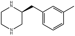 Piperazine, 2-[(3-methylphenyl)methyl]-, (2S)- (9CI) 结构式