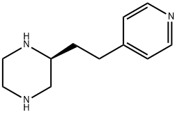 2β-[2-(4-ピリジニル)エチル]ピペラジン 化学構造式