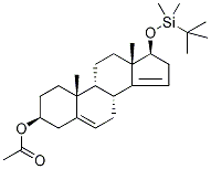 3-O-Acetyl-17-O-tert-butyldimethylsilyl 5,14-Androstadiene-3β,17β-diol|3-O-Acetyl-17-O-tert-butyldimethylsilyl 5,14-Androstadiene-3β,17β-diol