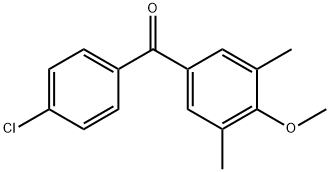 4-CHLORO-3',5'-DIMETHYL-4'-METHOXYBENZOPHENONE price.