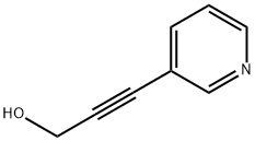 3-(3-吡啶基)-2-丙炔-1-醇 结构式