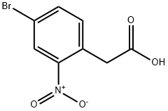 (4-BROMO-2-NITRO-PHENYL)-ACETIC ACID Struktur