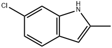 6-CHLORO-2-METHYLINDOLE Struktur