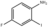 4-フルオロ-2-ヨードアニリン 化学構造式