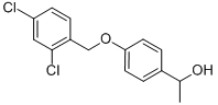 1-(4-[(2,4-二氯苄基)氧基]苯基)-1-乙醇, 61292-28-2, 结构式