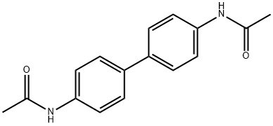 N,N'-ジアセチルベンジジン 化学構造式