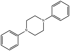 1,4-ジフェニルピペラジン 化学構造式
