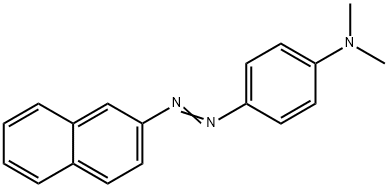 4-(N,N-DIMETHYLAMINO)BENZENEAZO-2-NAPHTHALENE Structure