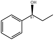 (1S)-1-フェニルプロパン-1-オール 化学構造式