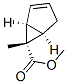 Bicyclo[3.1.0]hex-2-ene-6-carboxylic acid, 6-methyl-, methyl ester, (1alpha,5alpha,6alpha)- Structure