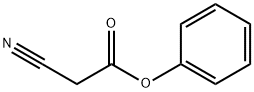 phenyl cyanoacetate  Struktur