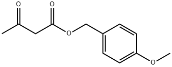3-Oxobutanoic acid 4-methoxybenzyl ester Struktur