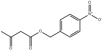 アセト酢酸4-ニトロベンジル 化学構造式