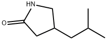 4 -异丁基- 2 -吡咯烷酮,61312-87-6,结构式