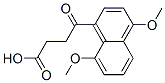 4-(4,8-dimethoxynaphthalen-1-yl)-4-oxo-butanoic acid,6132-95-2,结构式