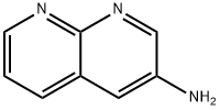 3-アミノ-1,8-ナフチリジン 化学構造式