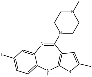 氟甲氮平, 61325-80-2, 结构式