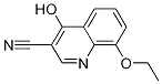 3-Quinolinecarbonitrile, 8-ethoxy-4-hydroxy- 结构式