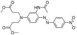 methyl N-[3-(acetylamino)-4-[(4-nitrophenyl)azo]phenyl]-N-(3-methoxy-3-oxopropyl)-beta-alaninate|分散红 278