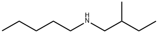 N-(2-メチルブチル)-1-ペンタンアミン 化学構造式