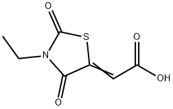 아세트산,(3-에틸-2,4-디옥소-5-티아졸리디닐리덴)-(9CI)