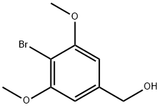 4-BROMO-3,5-DIMETHOXYBENZYL ALCOHOL Struktur