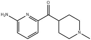 (6-aMinopyridin-2-yl)(1-Methylpiperidin-4-yl)Methanone Structure