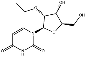 2'-Ethoxyuridine 化学構造式