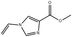 1H-Imidazole-4-carboxylicacid,1-ethenyl-,methylester(9CI) 结构式