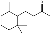 4-(2,2,6-トリメチルシクロヘキシル)-2-ブタノン 化学構造式