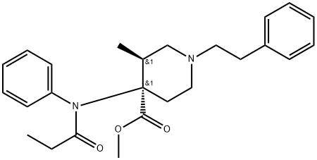 Lofentanil Structure