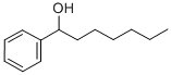 1-PHENYL-1-HEPTANOL Struktur