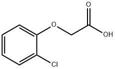邻氯苯氧乙酸, 614-61-9, 结构式