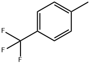 4-トリフルオロメチルトルエン 化学構造式