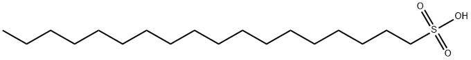 1-Octadecanesulfonic acid 化学構造式